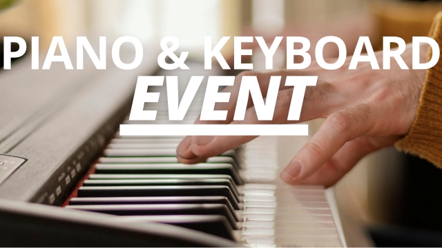 Tickle your fingers with our great selection of synths, pianos and digital keyboards