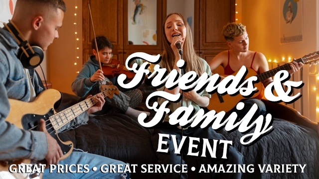 Friends and family event - top customer favourites and staff picks